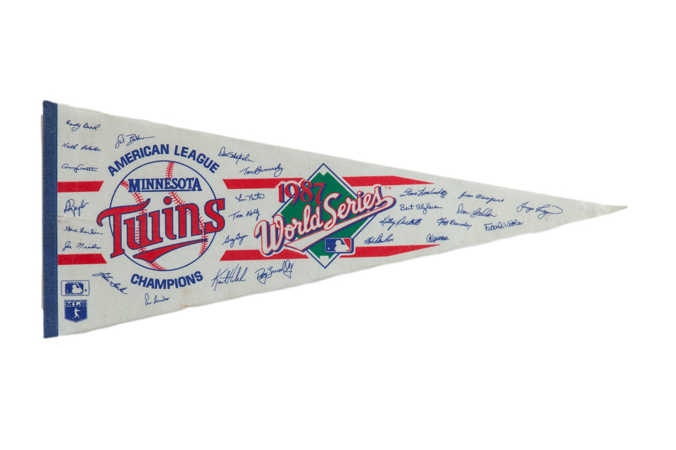 Atlanta Braves 1995 World Series Champions Felt Flag Pennant