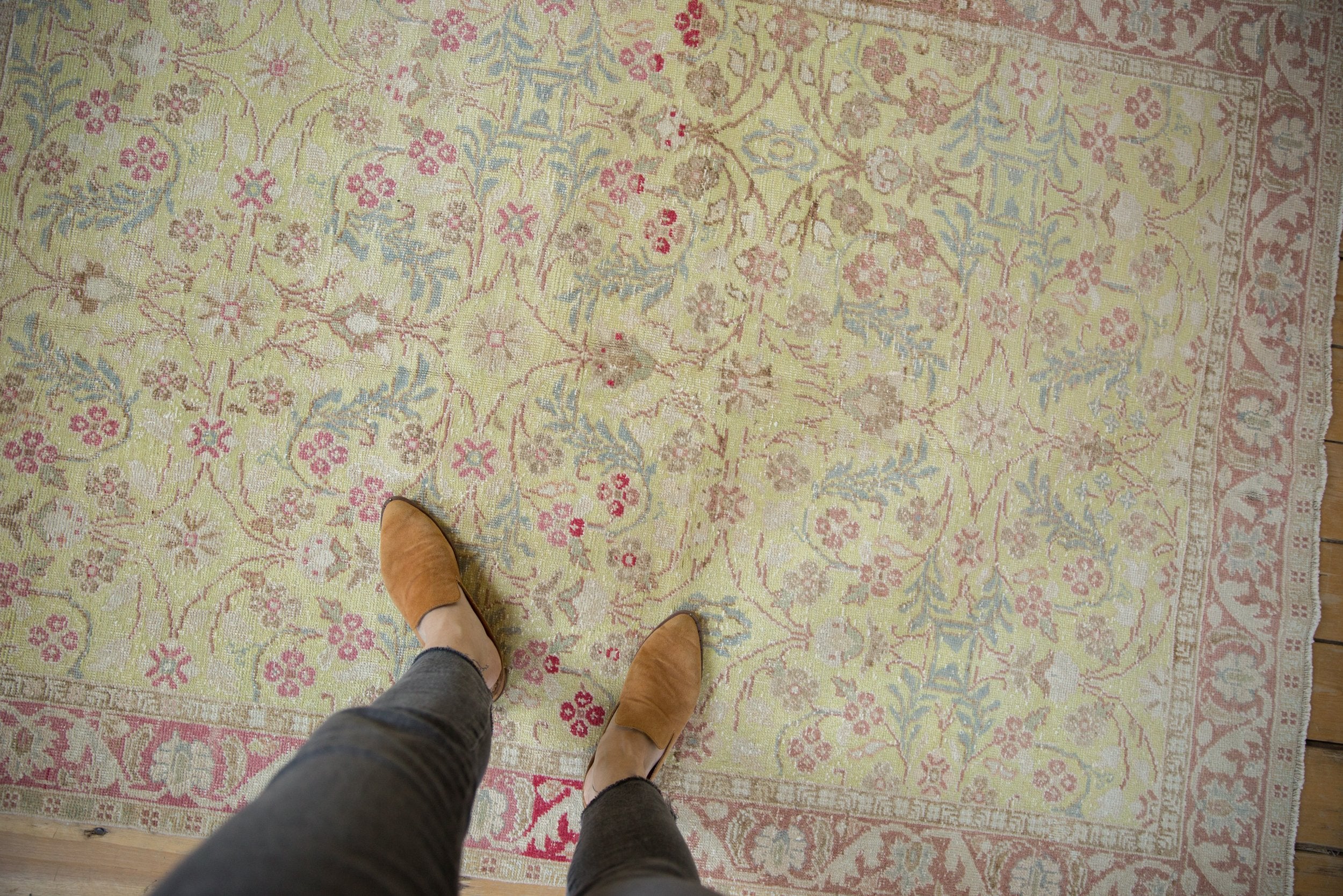 4.5x6.5 Vintage Distressed Sparta Rug // ONH Item 9270 Image 1