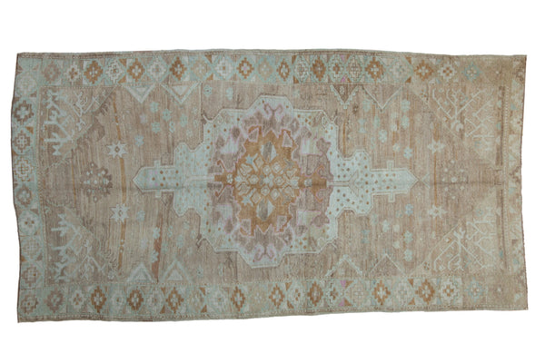 5x10 Vintage Distressed Oushak Rug Runner // ONH Item 9272