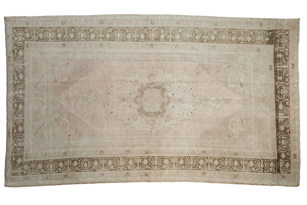 5x9 Vintage Distressed Oushak Carpet // ONH Item 9276