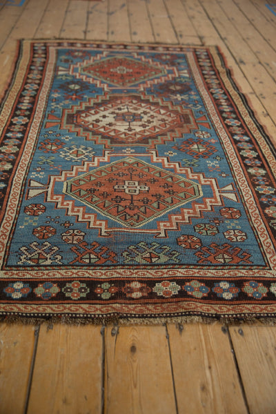 3.5x6.5 Vintage Caucasian Rug // ONH Item 9278 Image 7