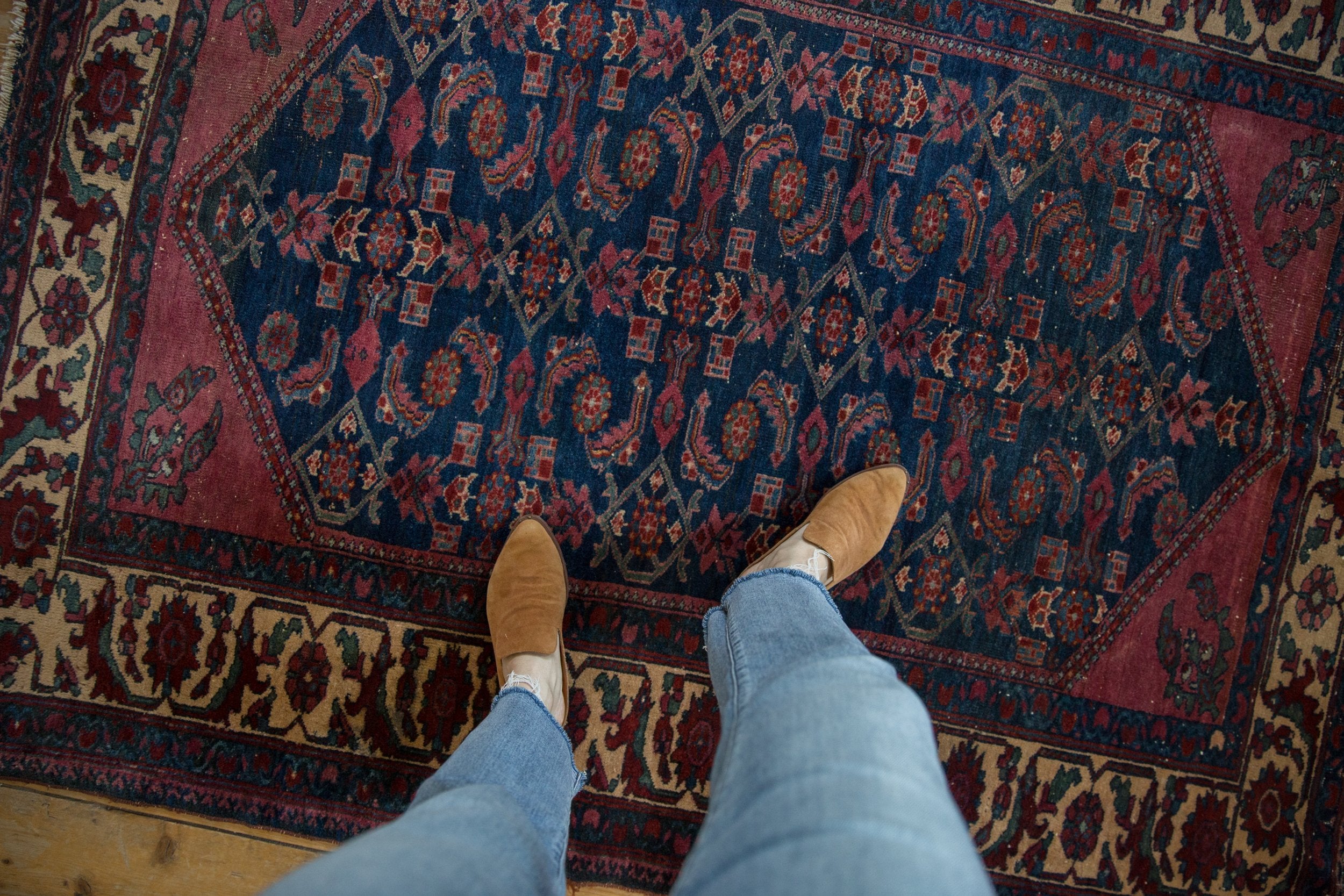 5x6 Vintage Lilihan Square Rug // ONH Item 9283 Image 1