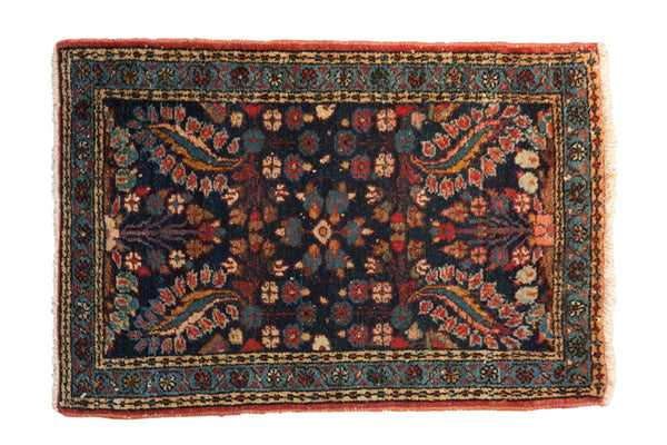 2x3 Vintage Fine Dargezine Rug Mat // ONH Item 9284