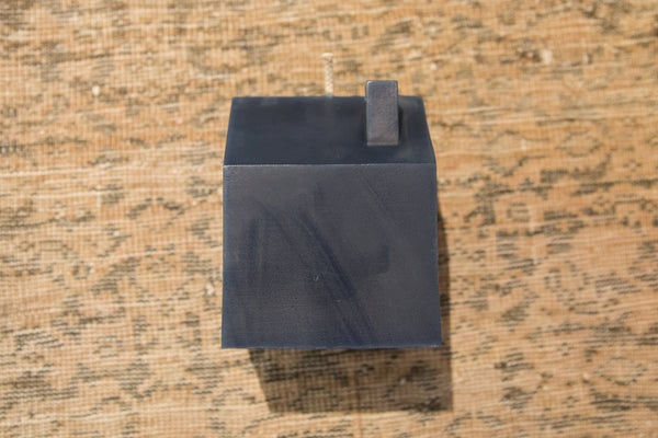 Made in NY Beeswax Candle Large House - Blue Slate // ONH Item 9318 Image 1
