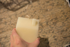 Made in NY Beeswax Candle Large House - Cream // ONH Item 9319 Image 3