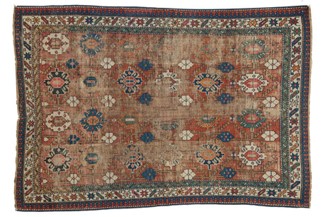 4x5.5 Vintage Caucasian Rug // ONH Item 9331