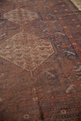 5x8.5 Antique Qashqai Carpet // ONH Item 9338 Image 8
