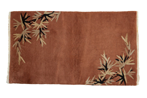 2.5x4.5 Vintage Nichols Art Deco Rug // ONH Item 9339