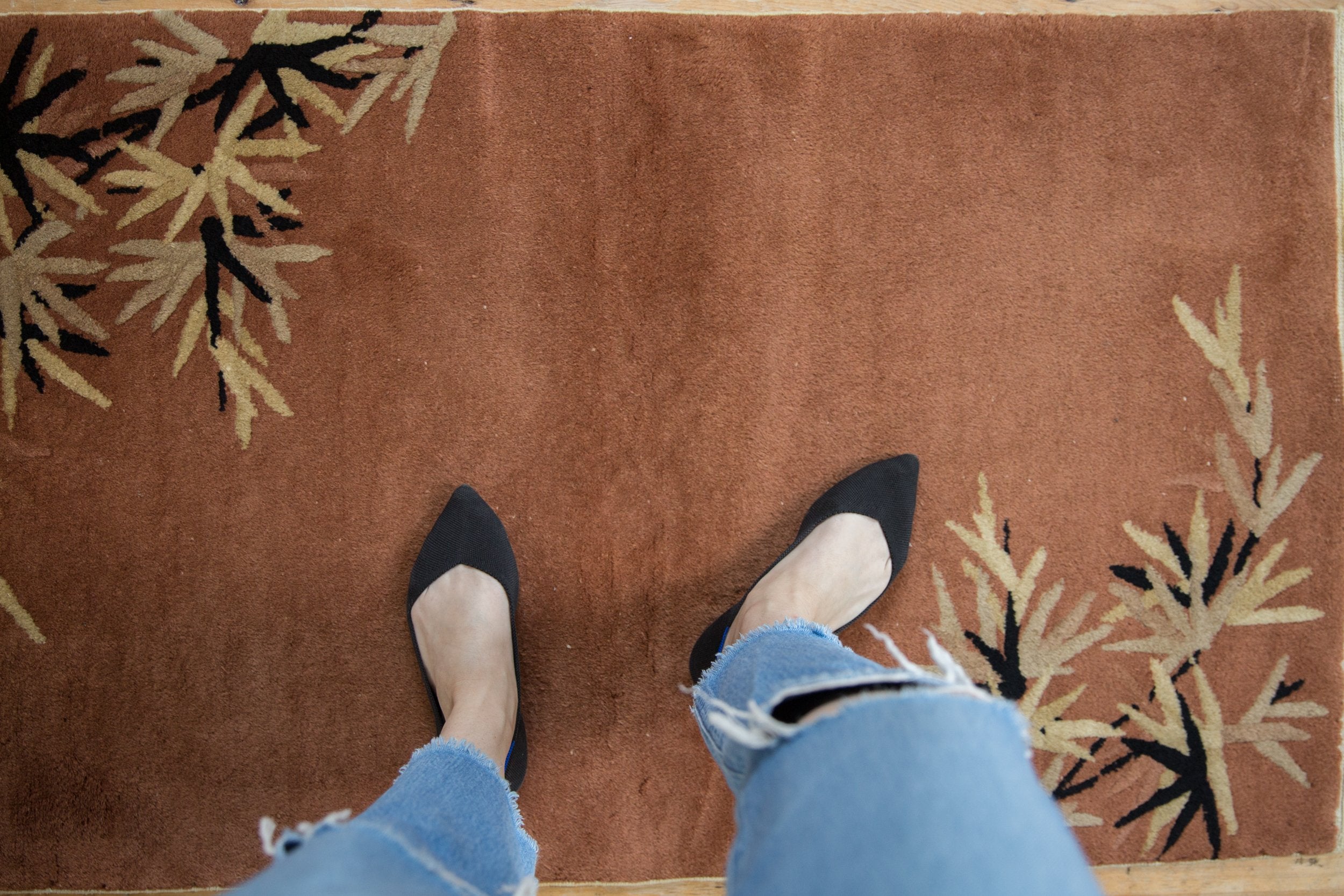 2.5x4.5 Vintage Nichols Art Deco Rug // ONH Item 9339 Image 1