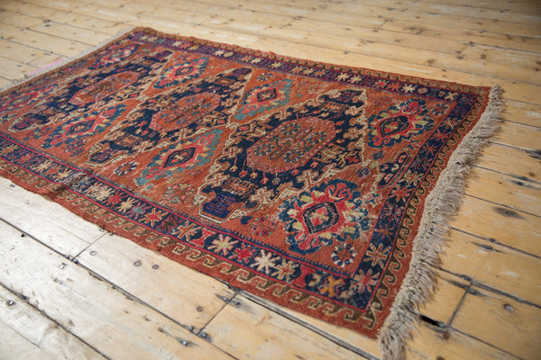 3.5x6 Antique Caucasian Soumac Rug // ONH Item 9343 Image 2