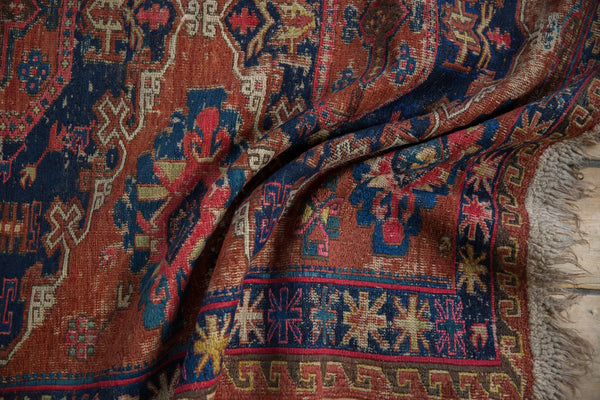 3.5x6 Antique Caucasian Soumac Rug // ONH Item 9343 Image 9