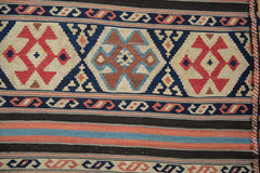5.5x11 Antique Caucasian Kilim Rug Runner // ONH Item 9344 Image 6