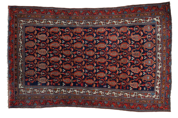 4.5x6.5 Vintage Fine Hamadan Rug // ONH Item 9346