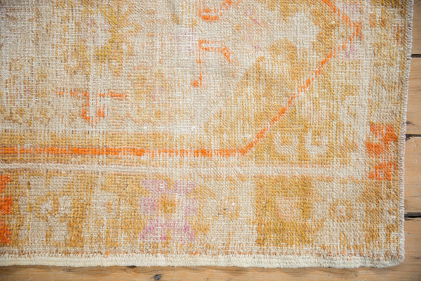 2.5x4 Vintage Distressed Oushak Rug // ONH Item 9356 Image 3