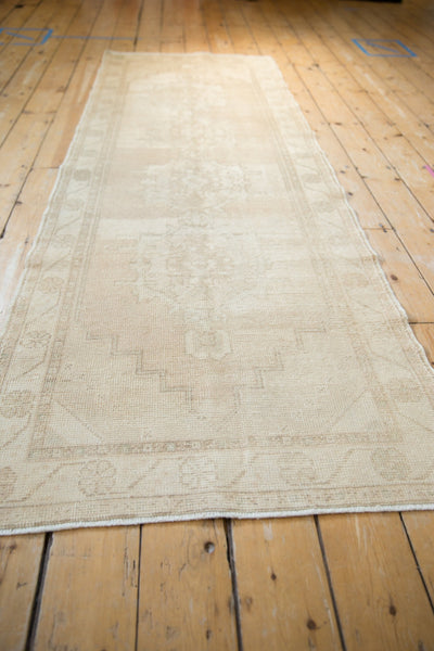 3x8.5 Vintage Distressed Oushak Rug Runner // ONH Item 9360 Image 7