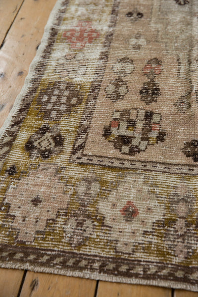 4x10 Vintage Distressed Oushak Rug Runner // ONH Item 9363 Image 7