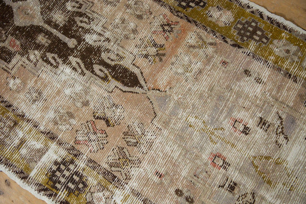 4x10 Vintage Distressed Oushak Rug Runner // ONH Item 9363 Image 9