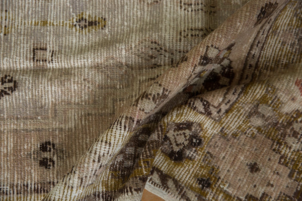 4x10 Vintage Distressed Oushak Rug Runner // ONH Item 9363 Image 10