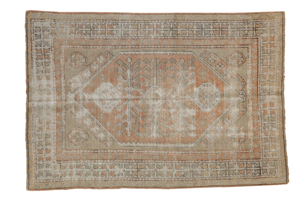 3x4.5 Vintage Distressed Oushak Rug // ONH Item 9365