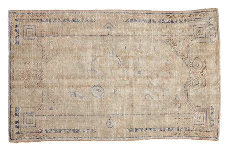 3x5 Vintage Distressed Oushak Rug // ONH Item 9369