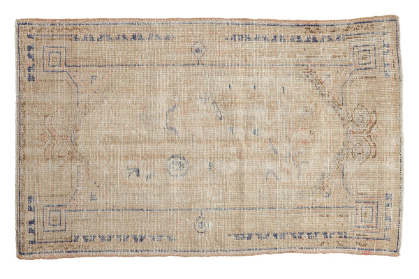3x5 Vintage Distressed Oushak Rug // ONH Item 9369