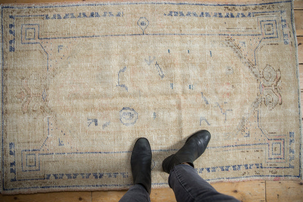 3x5 Vintage Distressed Oushak Rug // ONH Item 9369 Image 1
