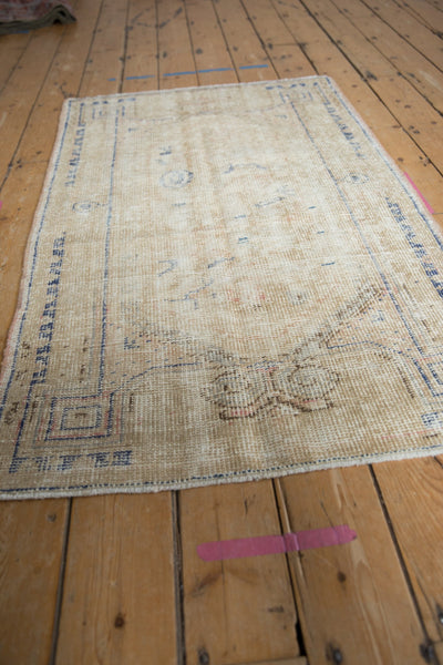 3x5 Vintage Distressed Oushak Rug // ONH Item 9369 Image 3