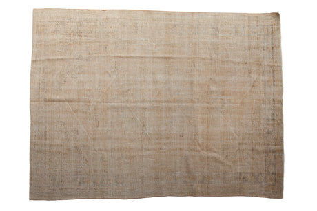 6.5x8.5 Vintage Distressed Oushak Carpet // ONH Item 9374