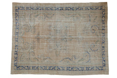 7.5x10 Vintage Distressed Oushak Carpet // ONH Item 9376