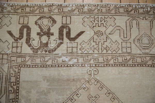 6.5x9 Vintage Distressed Oushak Carpet // ONH Item 9377 Image 3