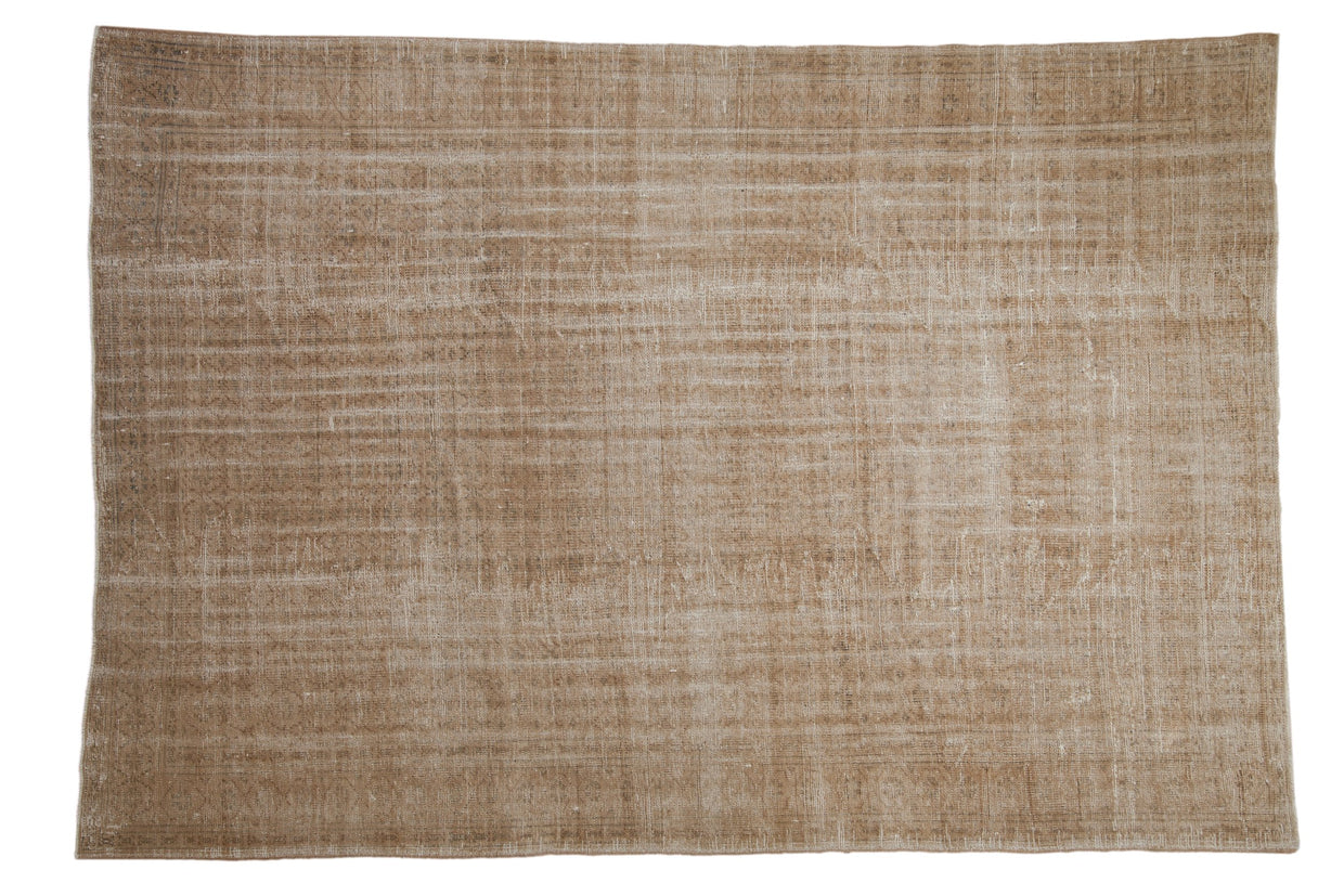 7x10 Vintage Distressed Oushak Carpet // ONH Item 9378