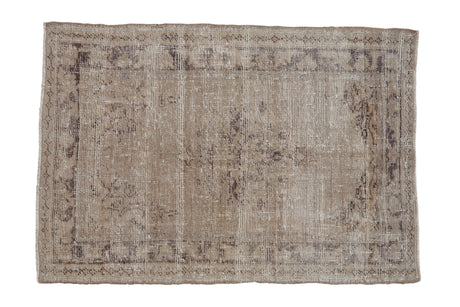 3x4.5 Vintage Distressed Oushak Rug // ONH Item 9380