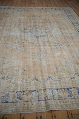 RESERVED 7.5x11 Vintage Distressed Oushak Carpet // ONH Item 9384 Image 8