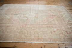 5.5x8.5 Vintage Distressed Oushak Carpet // ONH Item 9389 Image 4