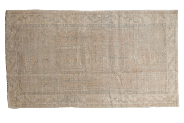 2.5x4.5 Vintage Distressed Oushak Rug // ONH Item 9394