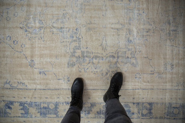 6x9.5 Vintage Distressed Oushak Carpet // ONH Item 9399 Image 1