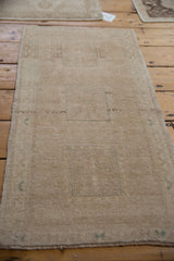 1.5x3 Vintage Distressed Oushak Rug Mat // ONH Item 9403 Image 3