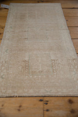 1.5x3 Vintage Distressed Oushak Rug Mat // ONH Item 9403 Image 4