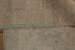 1.5x4 Vintage Distressed Oushak Rug Mat Runner // ONH Item 9408 Image 4