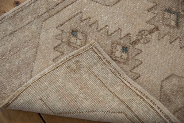 1.5x3.5 Vintage Distressed Oushak Rug Mat Runner // ONH Item 9411 Image 4