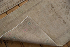 1.5x3.5 Vintage Distressed Oushak Rug Mat Runner // ONH Item 9413 Image 4