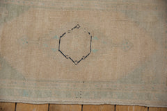 1.5x3.5 Vintage Distressed Oushak Rug Mat Runner // ONH Item 9417 Image 2