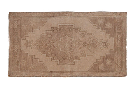 1.5x3 Vintage Distressed Oushak Rug Mat // ONH Item 9420