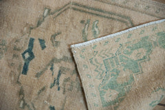 1.5x3 Vintage Distressed Oushak Rug Mat // ONH Item 9421 Image 7