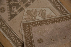 1.5x3 Vintage Distressed Oushak Rug Mat // ONH Item 9424 Image 5