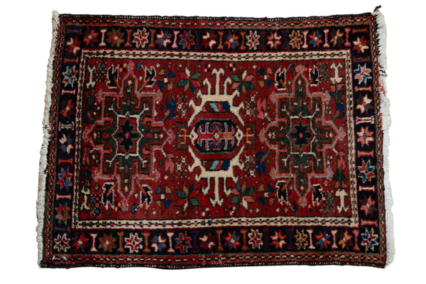 2x3 Vintage Karaja Rug Mat // ONH Item 9438