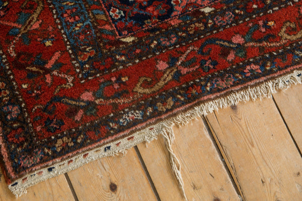 3.5x6.5 Vintage Kurdish Hamadan Rug // ONH Item 9445 Image 7