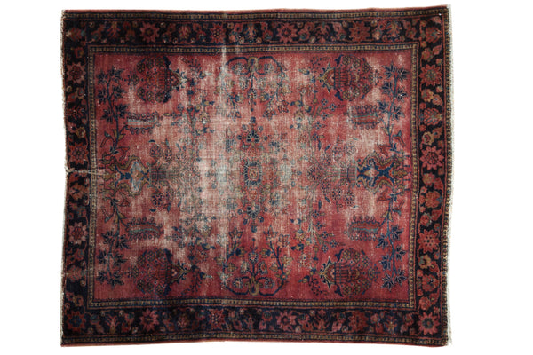 5x6 Vintage Lilihan Square Rug // ONH Item 9448
