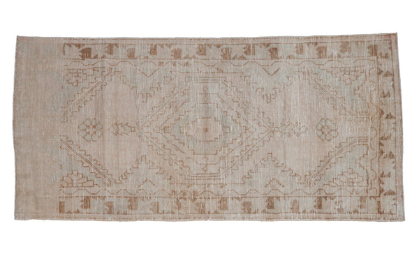 2.5x5.5 Vintage Distressed Oushak Rug Runner // ONH Item 9454