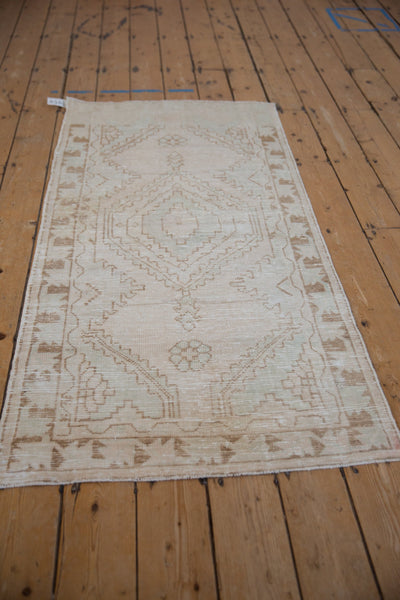 2.5x5.5 Vintage Distressed Oushak Rug Runner // ONH Item 9454 Image 4